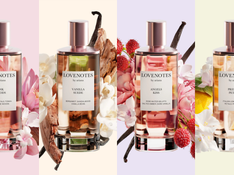 Ariana Grande dévoile une nouvelle collection de parfums : Lovenotes - The Beauty Analyst