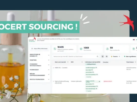 Ecocert Sourcing _ plus de 18 000 ingrédients cosmétiques réunis sur une plateforme - The Beauty Analyst